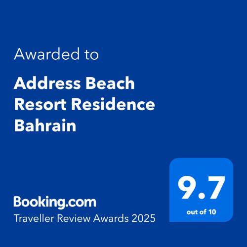 Muharraq Apartment | Address Beach Resort Residence Bahrain
