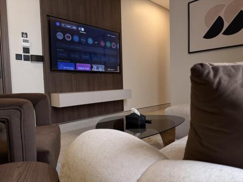 Riyadh Apartment | Amara Blvd Cozy Living Room G01