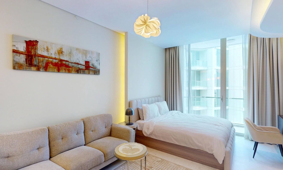 Manama Apartment | Elegant Studio in Bahrain Bay in Waterbay