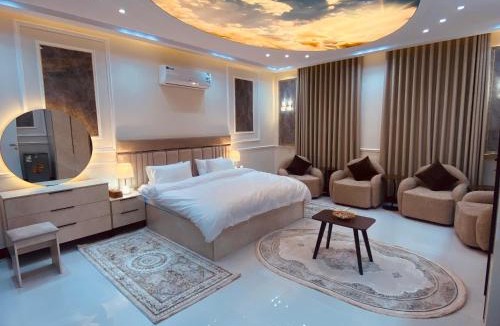 Taif Apartment | شقة ديلوكس ديكور فخم مدخل ذكي