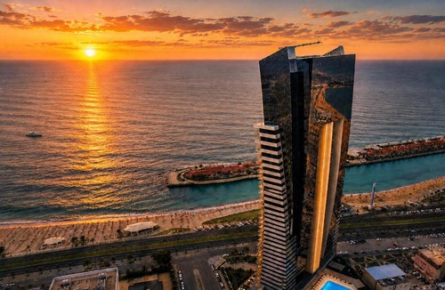 Ash Shati Apartment | شقة فاخرة بإطلالة بحرية في الدور 34 برج Damac الجوهرة جدة