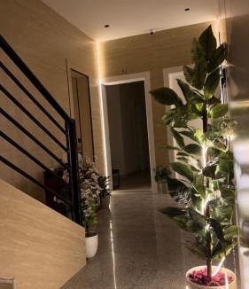 Dammam Apartment | غرفة و صالة مع جلسة خارجية - Tulip Hotel apartments