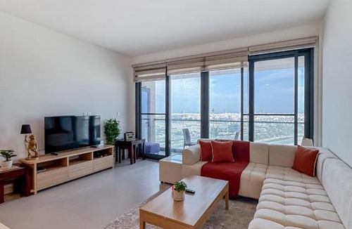 Muharraq Apartment | 1BR in Marrasi Al Bahrain Direct mall access