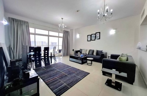 Muharraq Apartment | Amazing 2-bedrooms flat.Full lagoon,sea view high floor. Nicely furnished,AC.