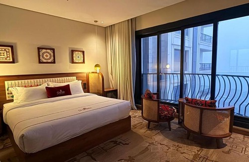 Al Shifa Apartment | Balcony New Hotel