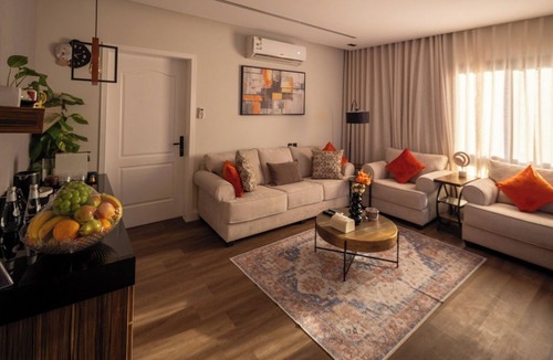 Riyadh Apartment | Cozy 1-bedroom apartment in Almlaqa Riyadh with coffee bar