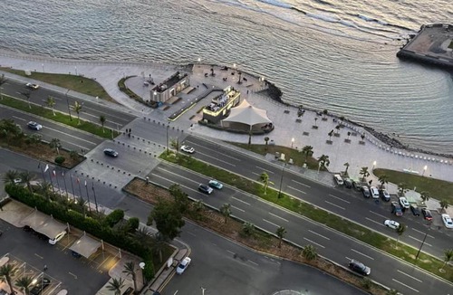 Ash Shati Apartment | Damac Al Jawharah Tower Jeddah Sea View Two Bedroom Jacuzzi شقة بغرفتي نوم وجاكوزي بإطلالة بحرية في برج داماك الجوهرة