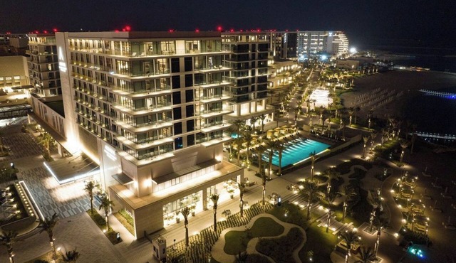 Address beach resort hotel Luxury hotel room with bathroom, open kitchen balcony in Muharraq Governorate