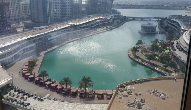 Amazing 2-bedrooms flat.Full lagoon,sea view high floor. Nicely furnished,AC.