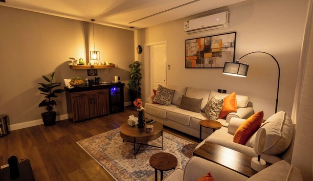 Cozy 1-bedroom apartment in Almlaqa Riyadh with coffee bar in Riyadh