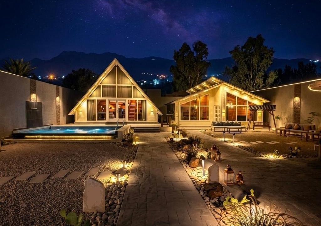 Banban Ski Chalet | شاليه 3 سحابة تمبر هاوس