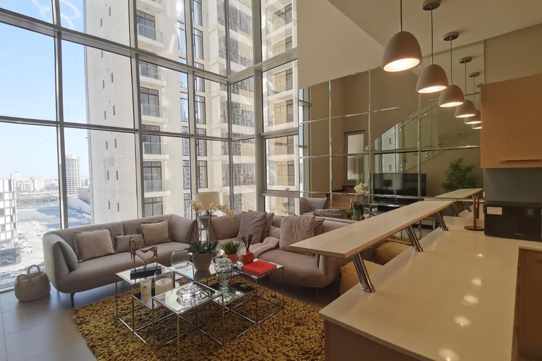 Manama Apartment | Where Luxury & Beauty Find Harmony in Duplex 1 Bedroom Apartment