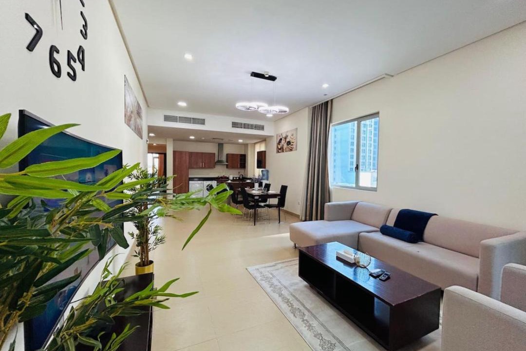 Juffair Apartment | Aspire Tower - Breezy Two Bedroom in Juffair
