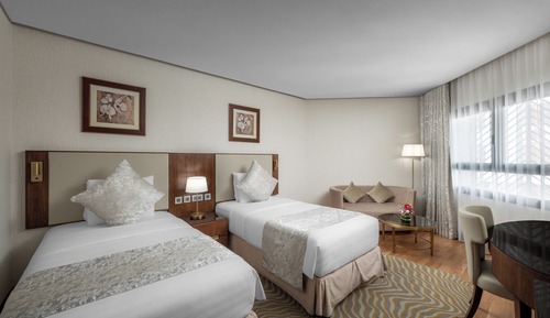 Premier Twin Room (City, 2 Double Beds)