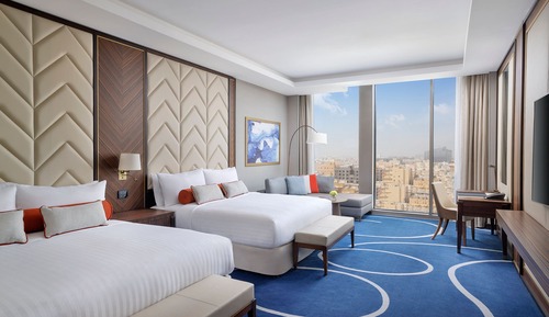 Premium Room, 2 Double Beds, Non Smoking, City View