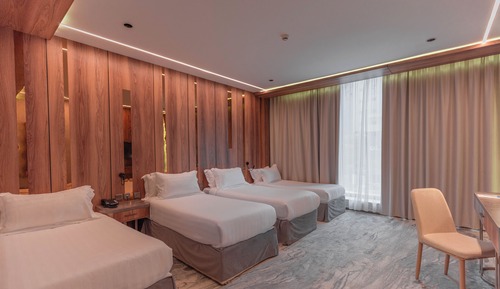 Junior Quadruple Room, 1 Bedroom, City View