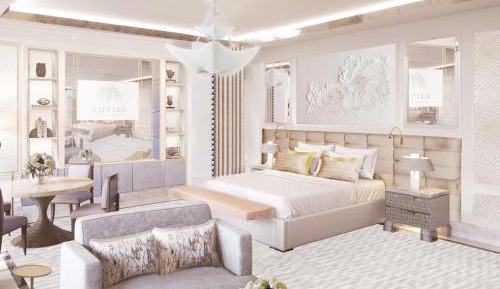 Two-Bedroom Presidential King Suite with Sea View and Balcony
