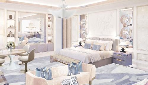 One-Bedroom Royal King Suite with Sea View and Balcony