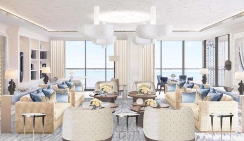 Three-Bedroom Family Suite with Sea View and Balcony