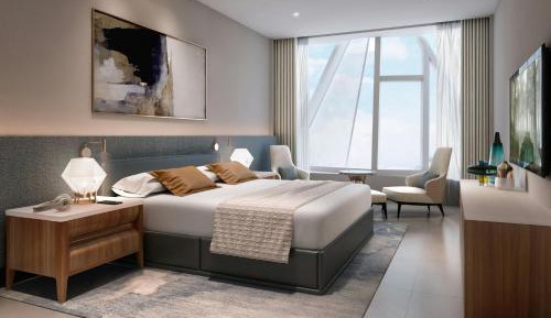 One-Bedroom Apartment with City View