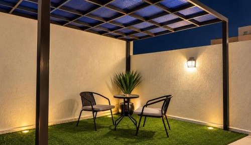 Studio with Garden View