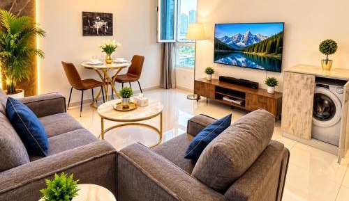 One-Bedroom Apartment with Sea View