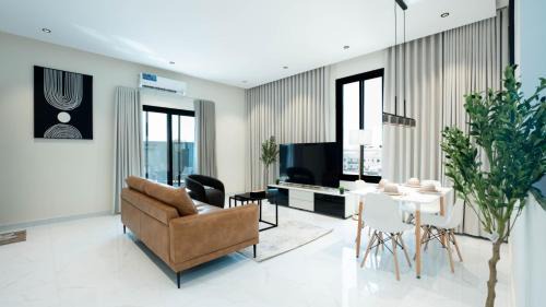 Two-Bedroom Apartment with Balcony and Terrace