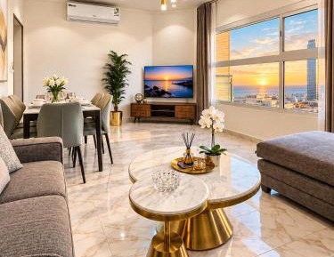 Two-Bedroom Apartment with Partial Ocean View