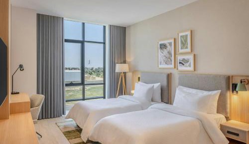 Twin Room with City View