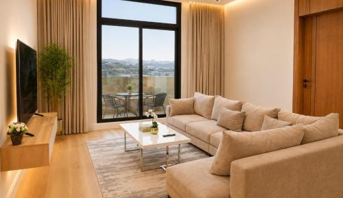 Three-Bedroom Apartment with Balcony