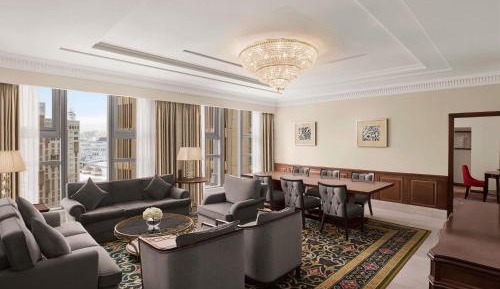 Two-Bedroom Executive Suite with Partial Haram View