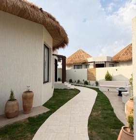 Deluxe Two-Bedroom Apartment with Garden View