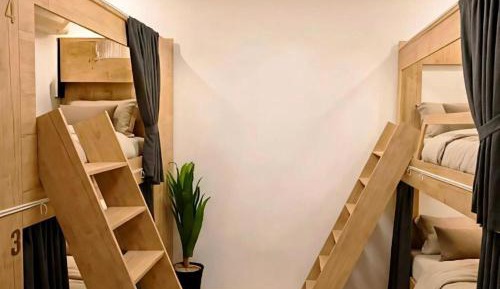 Bed in 6-Bed Female Dormitory Room
