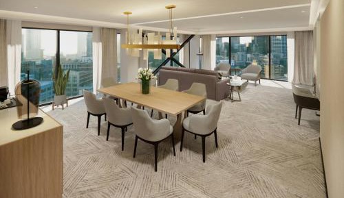Diplomatic Suite, Club lounge access, Suite, 1 King