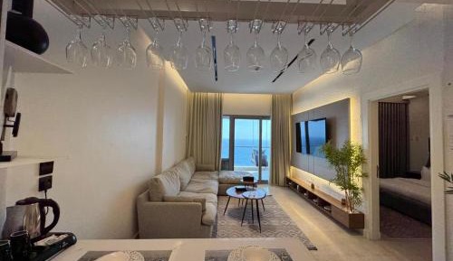 One-Bedroom Apartment with Balcony and Sea View