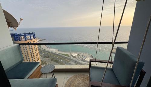 One-Bedroom Apartment with Balcony and Sea View