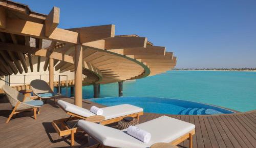 One-Bedroom Coral Villa with Overwater View