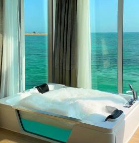 One Bedroom Water Villa with sea view pool
