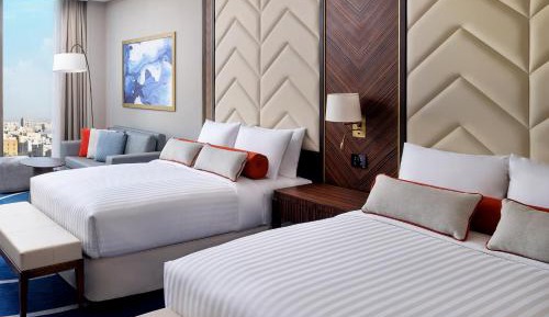 Grand Deluxe Double Room with Two Double Beds and City View