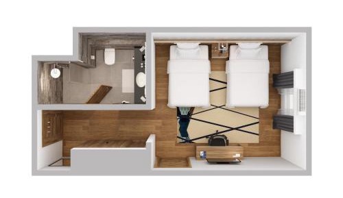 Standard Twin Room with Garden View
