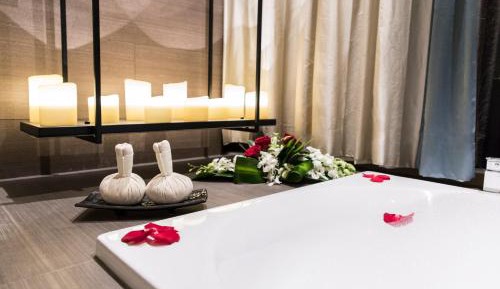 Spa Room with Treatment 