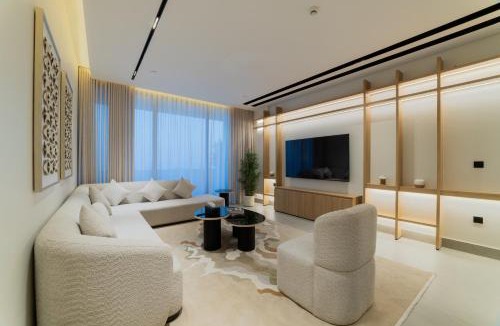 Dammam Apartment | شقة مودرن مطلة على البحر سينما حي السيف