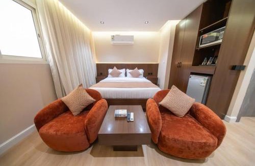 Al Hamra Apartment | N29 Modern studio with a relaxing lounge