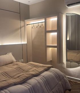 Jeddah Apartment | غرفة بسرير ماستر بالقرب من مطار عبدالعزيز