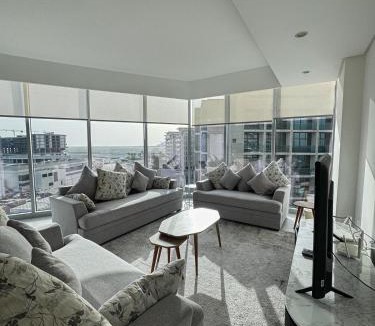 Sakhir Apartment | Beachside 2BR Retreat in Durrat Marina