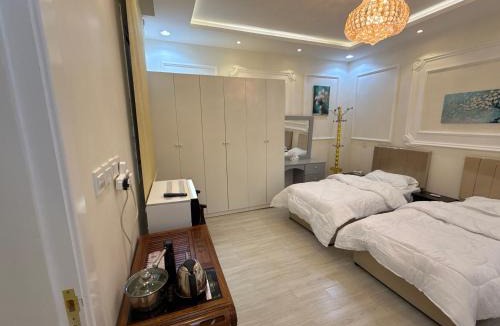 Al Bahah Apartment | غرفة نوم 3 أسرّة مدخل خاص بدون صالة