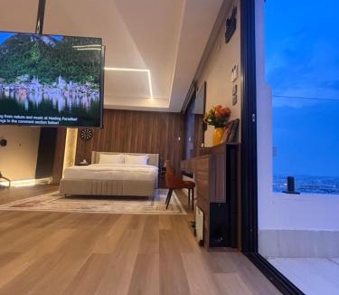 Abha House | استديو قمة النخيل إطلالة كاملة