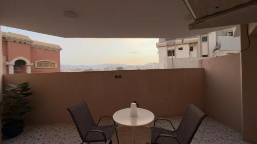 Abha Apartment | Studio with an outdoor balcony and private entrance