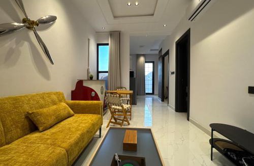 Riyadh Apartment | E7 - Bright 2Bedroom Apartment with Patio