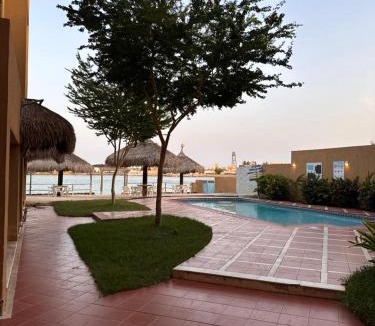 Durrat Al-Arous Apartment | درة العروس شقة دوبلكس دورين مطلة على المسبح